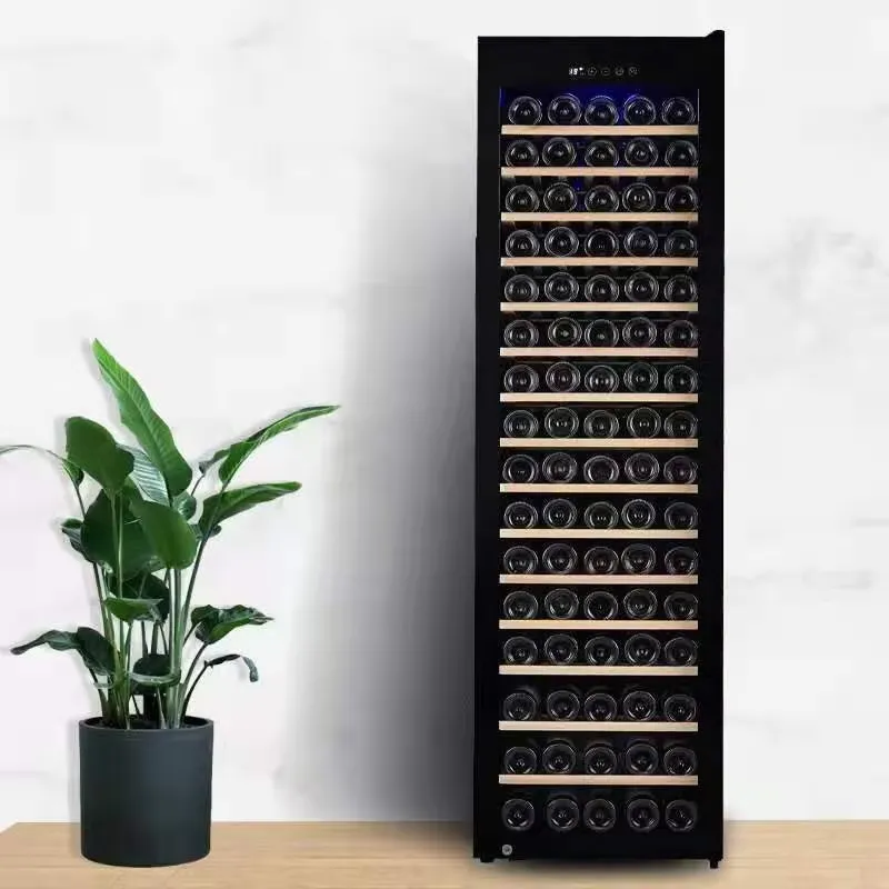 Wine Beer Fridge - Çift Bölgeli Elektrikli Şişe Soğutucu Paslanmaz