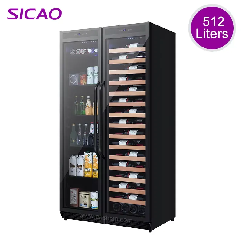Wine Beer Fridge - Ankastre İçecek Dolabı Çift Kapılı Şarap