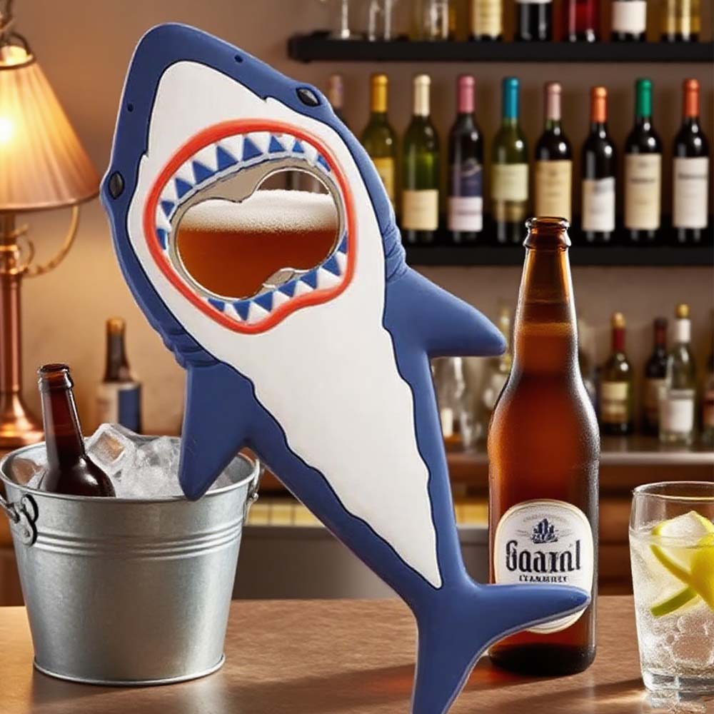 3D Köpekbalığı Şeklinde Manyet - Wine Beer Fridge incelemesi ve fiyatı