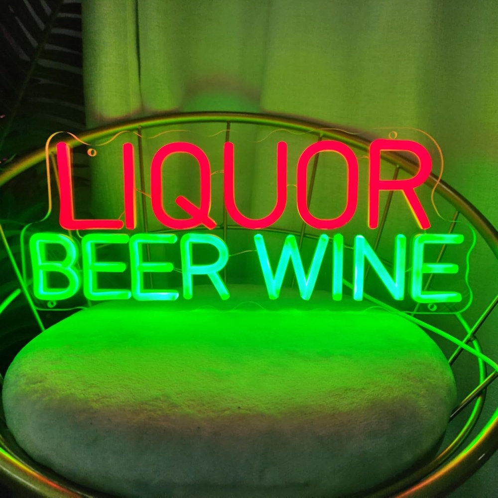 Likör Bira Şarap LED Neon Tabe - Wine Beer Whiskey Year incelemesi ve fiyatı