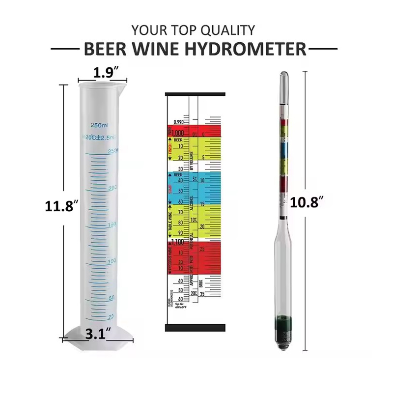 Hidrometre Test Cihazı ve 250m - Wine Beer And Mead incelemesi ve fiyatı