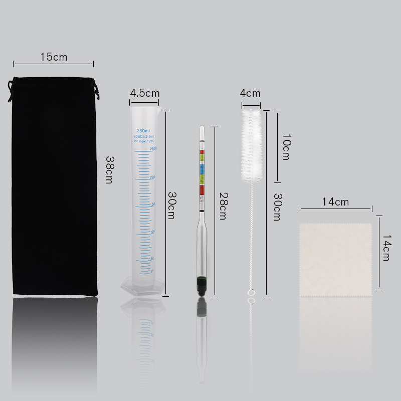Hidrometre ve Plastik Test Kav - Wine Beer And Mead incelemesi ve fiyatı